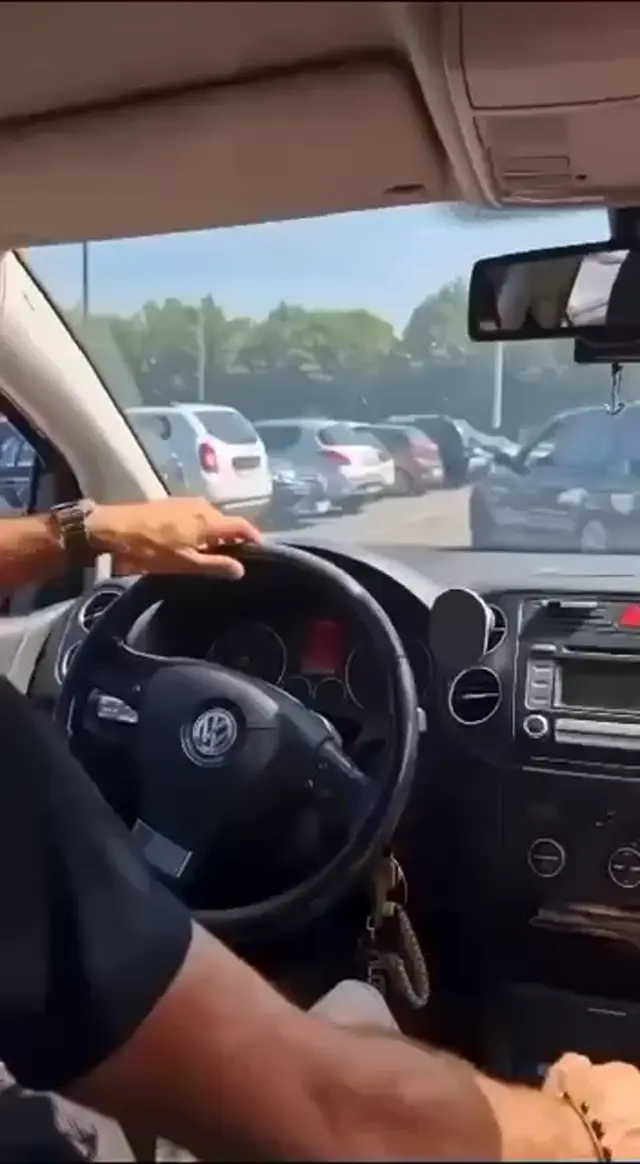 Дорожный конфликт пошёл не по плану