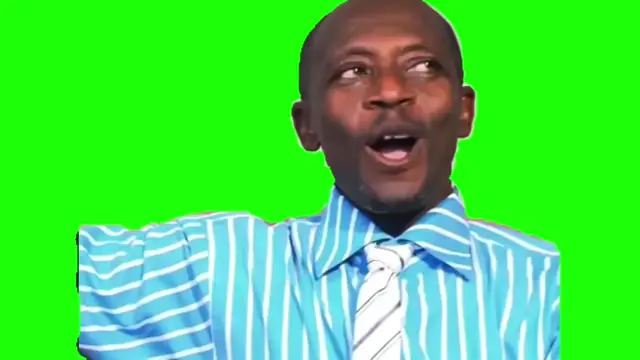 Мем Oh My God Wow на хромакее