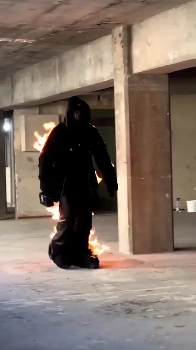 На случай, когда горит