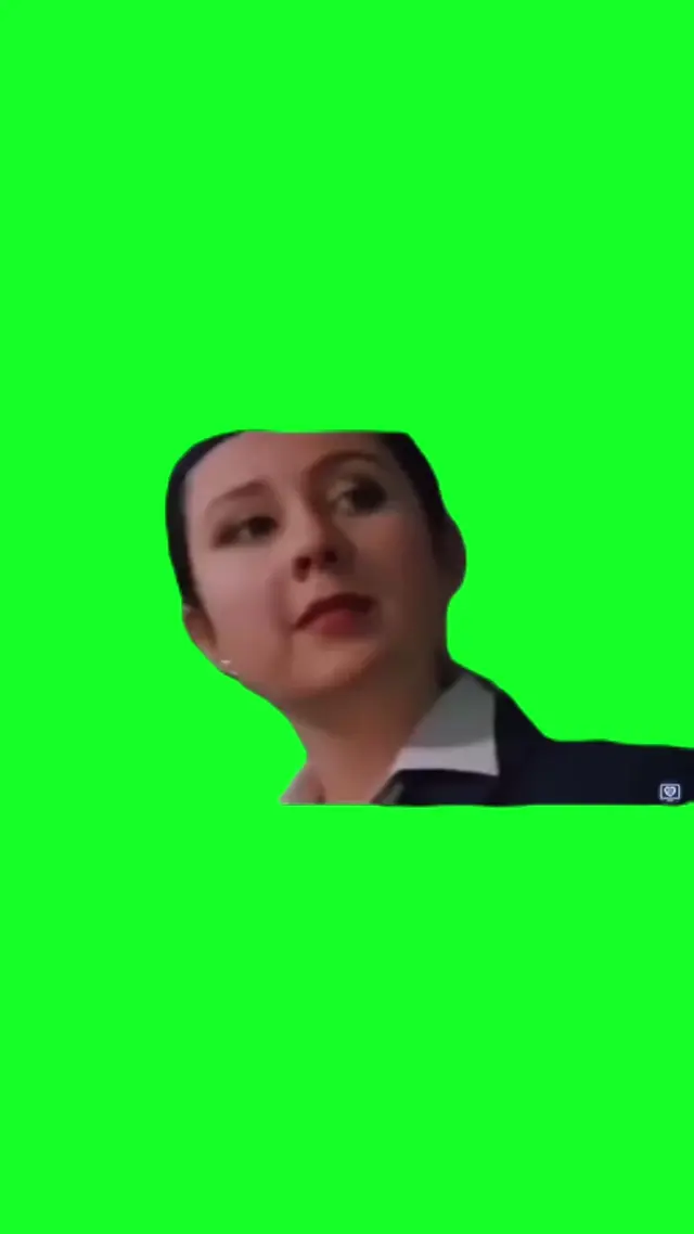 Стюардесса и пассажир на хромакее