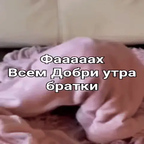 Обезьяна медленно выглядывает из-под розового одеяла — Сонная обезьяна под розовым одеялом