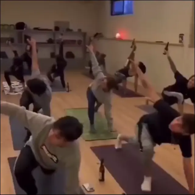 Пивная йога