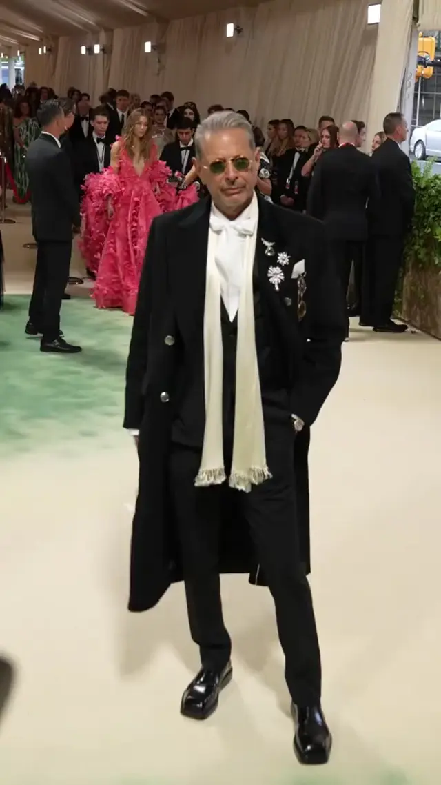 Джефф Голдблюм на Met Gala