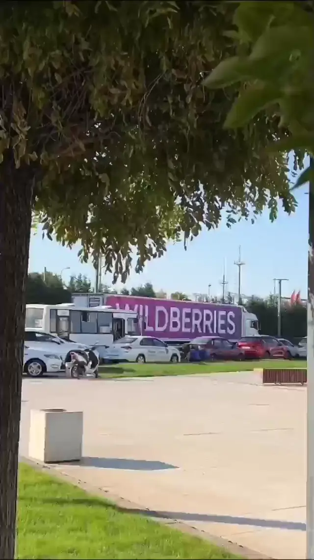 Фура Wildberries под песню 'Широка река'
