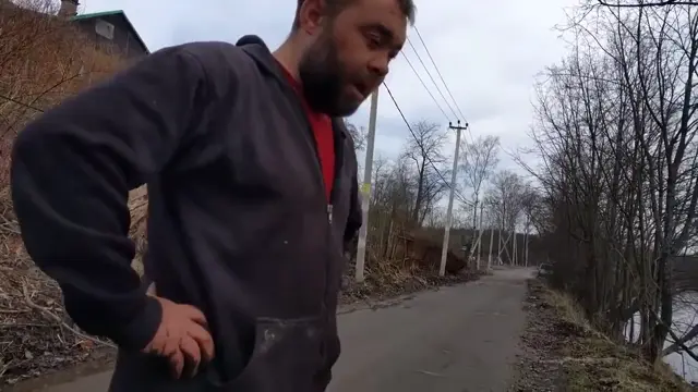 Вор в законе на прогулке