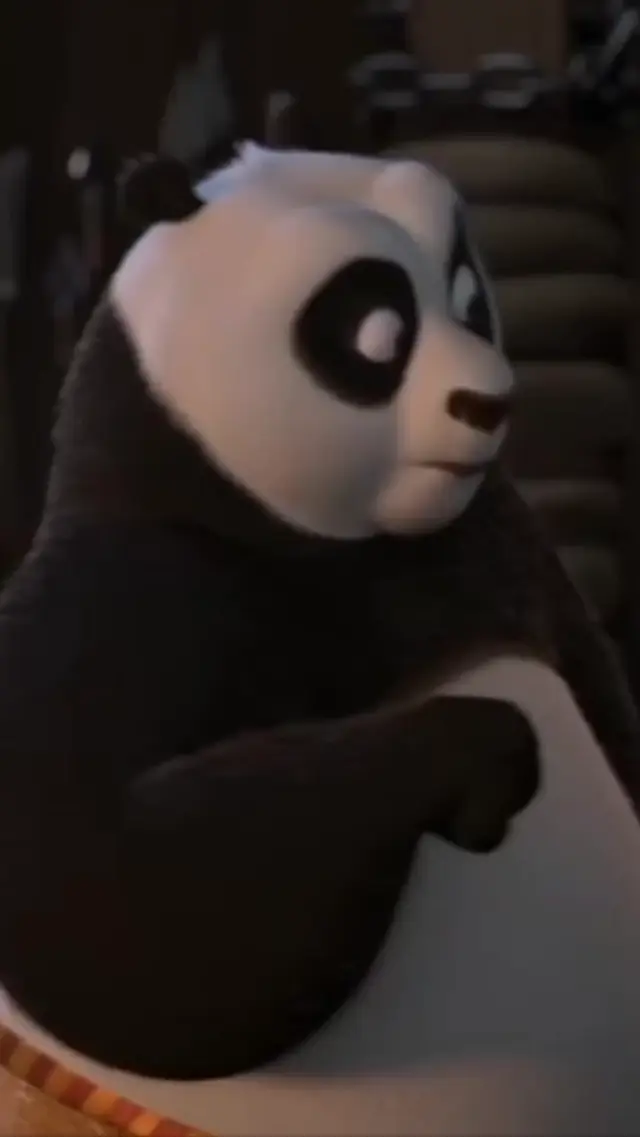 Панда в шоке