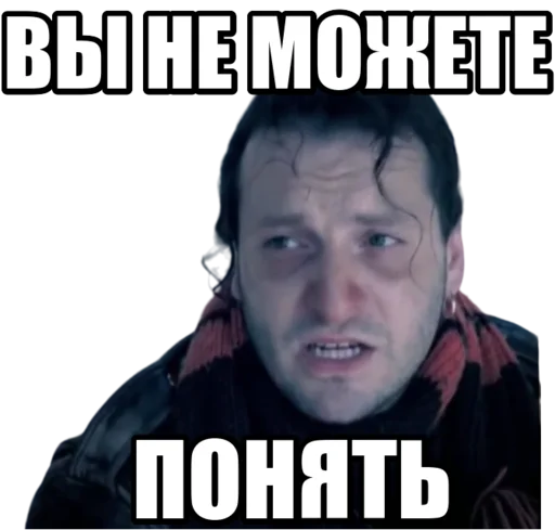 Вы не можете понять