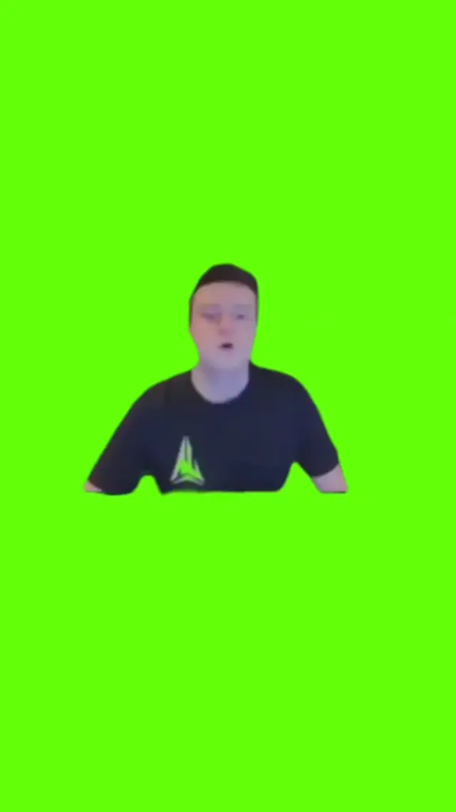 Не бойся, иди нахуй мем на хромакее