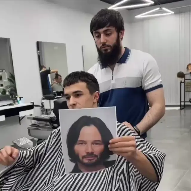 Киану Ривз на минималках