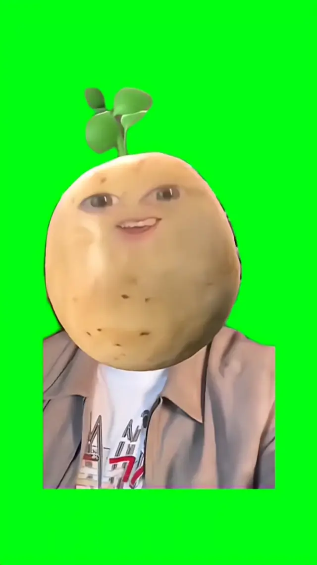 Танцующий человечек на зеленом фоне