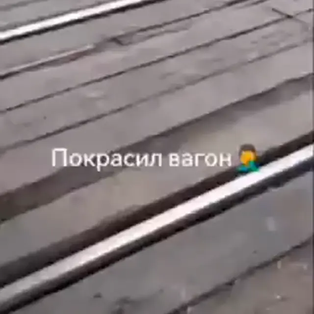 Покрасил вагон вместе с говном