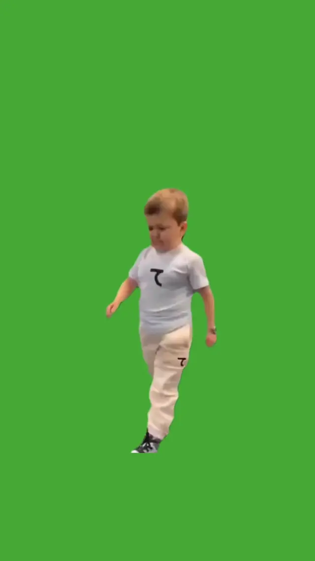 Хасбик идет на хромакее