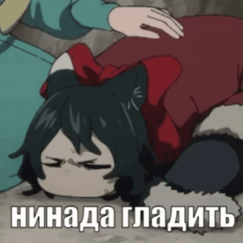 Нинада гладить