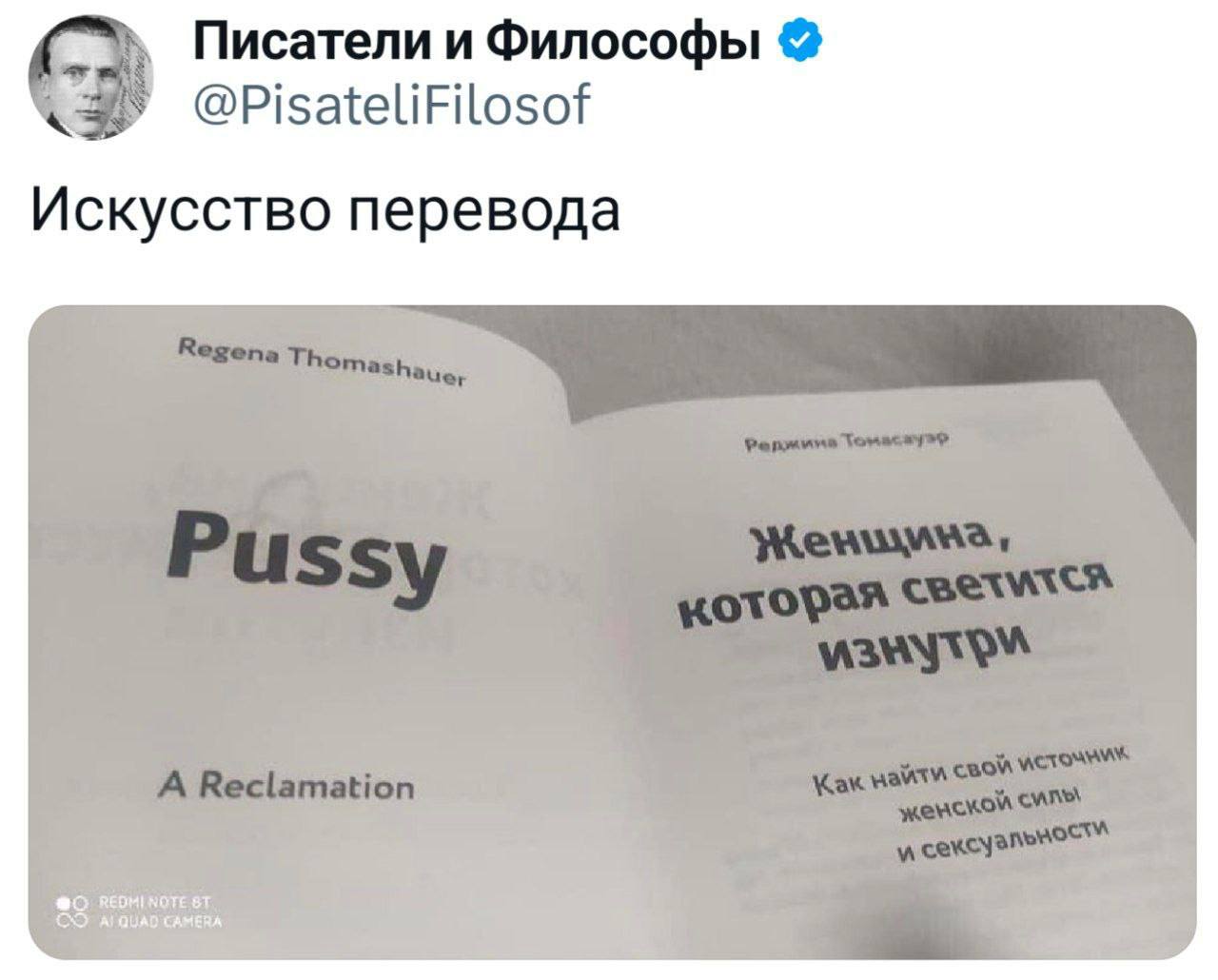 Искусство перевода: Pussy
