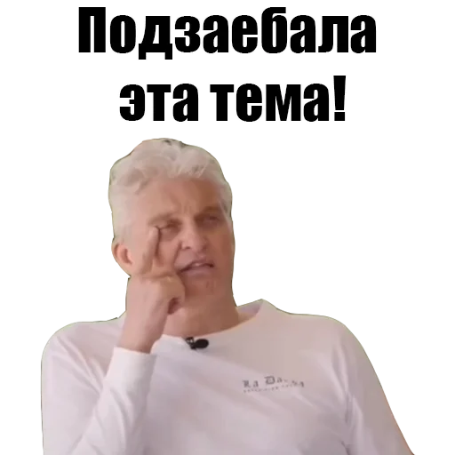 Подзаебала эта тема