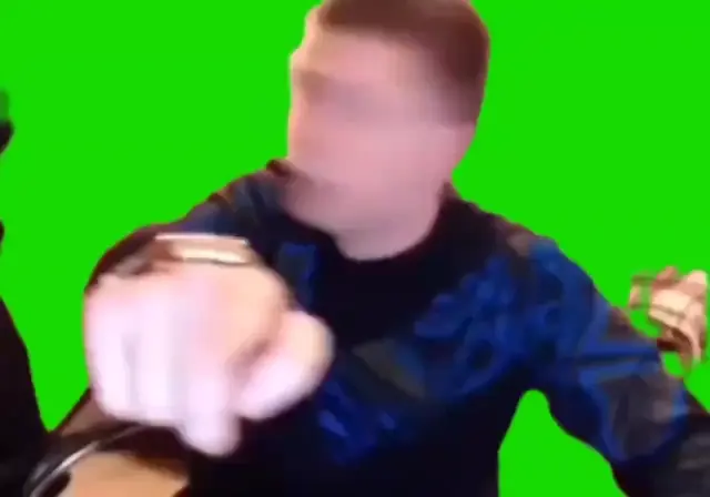 Это он! Это реально он! Мем на хромакее