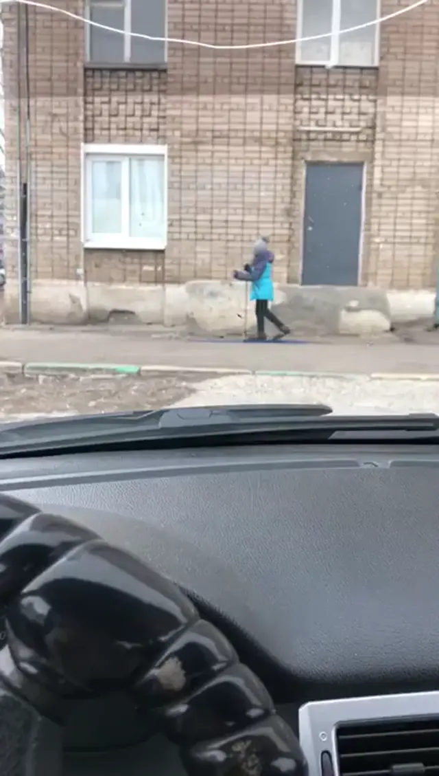 Бедные дети Башкирии на лыжах без снега