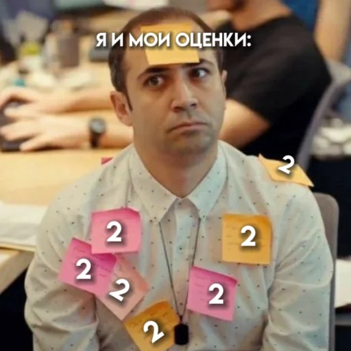 Мои оценки — сплошные двойки