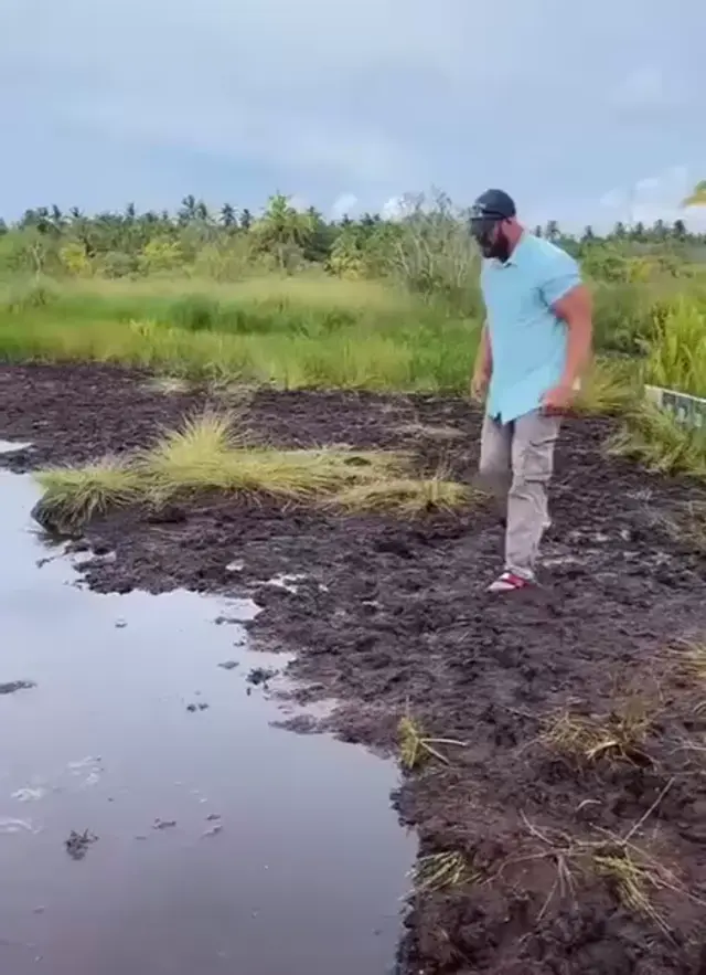 Прыжок в грязь