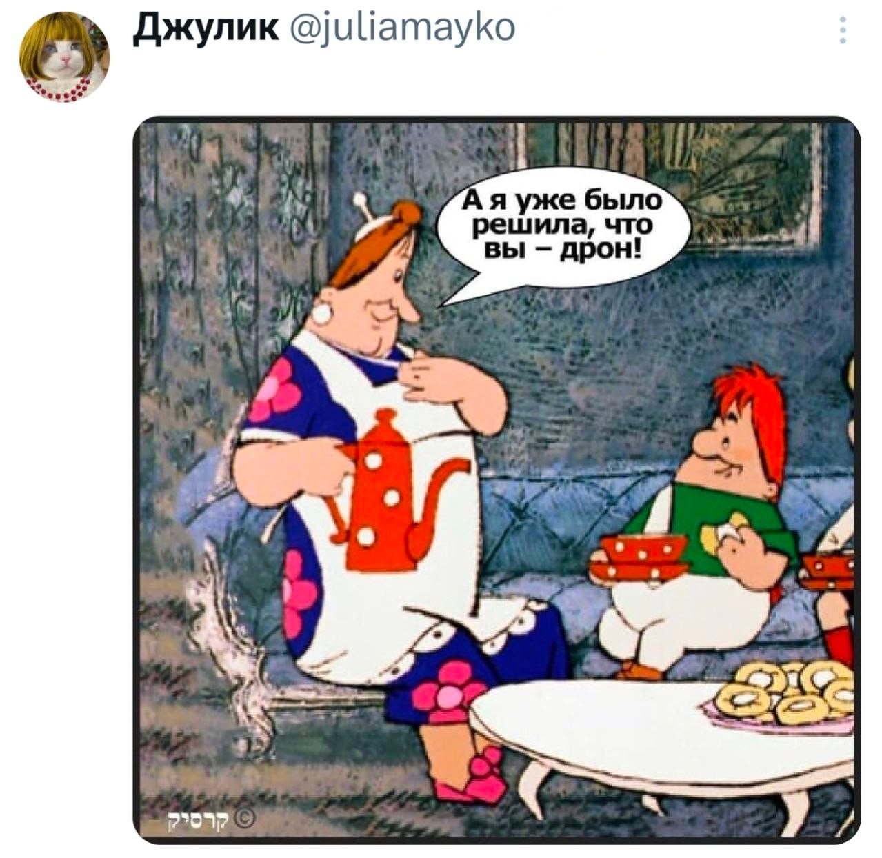 Фрекен Бок и Карлсон-дрон