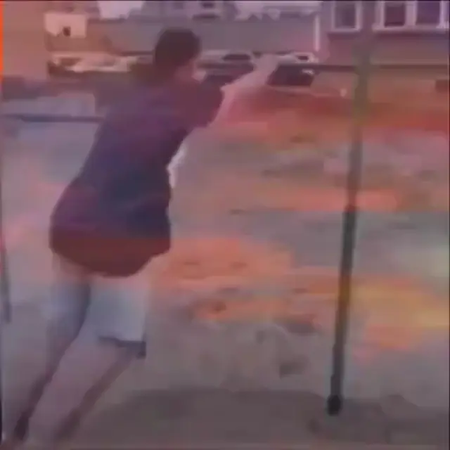 Неудачный трюк на турнике