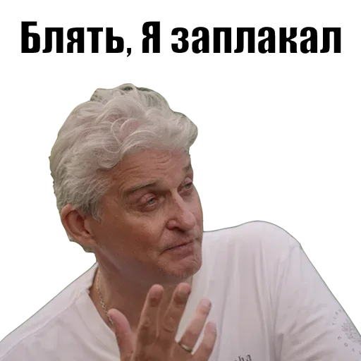 Статичное изображение, жест рукой зафиксирован в полуподнятом состоянии. — Олег Тиньков