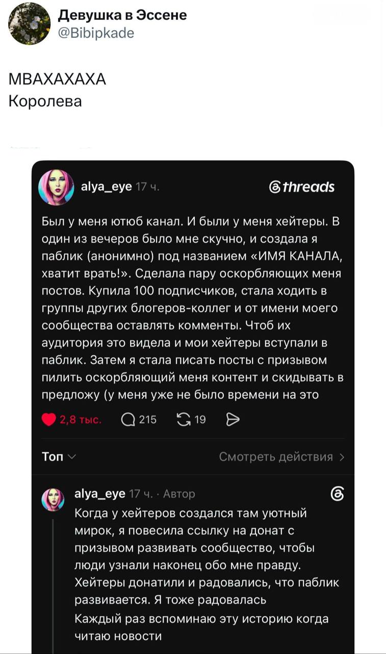 Гениальный план по заработку на хейтерах