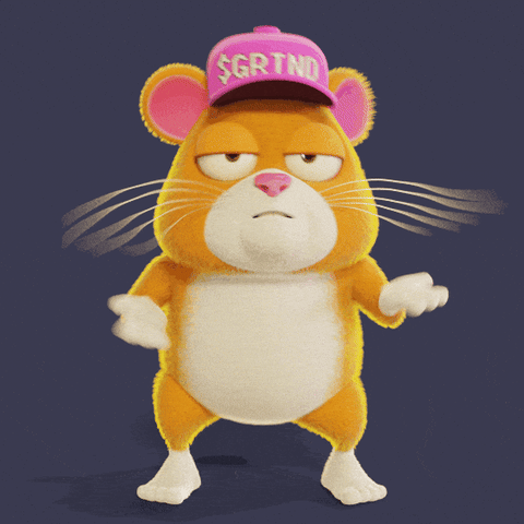 Хомяк из Hamster Kombat разводит руками