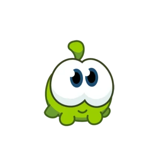 Om Nom куда-то очень спешит