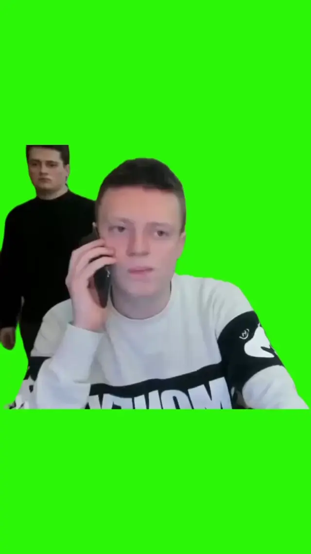 Мелстрой ругается по телефону на хромакее