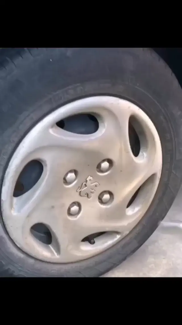 Фальшивые болты на колпаке Пежо