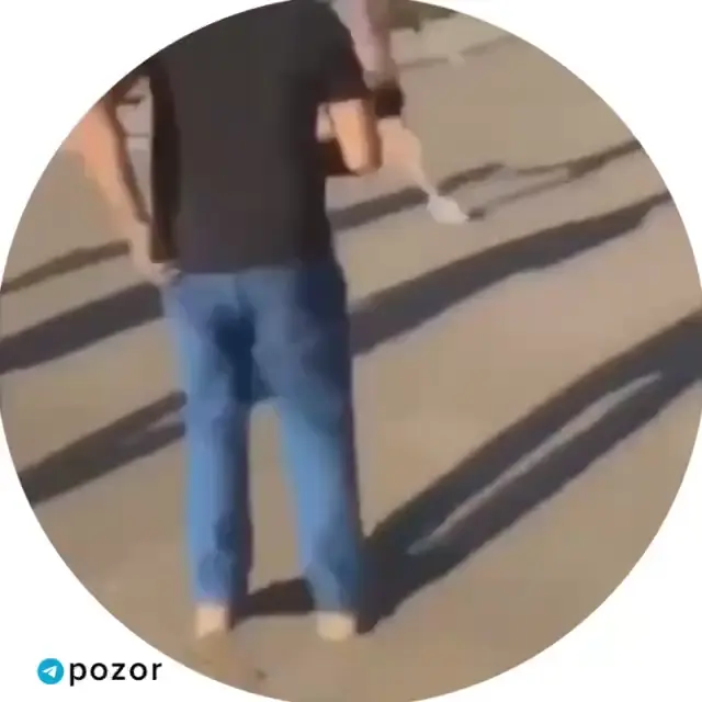 Неудачный прыжок в воду с цепью