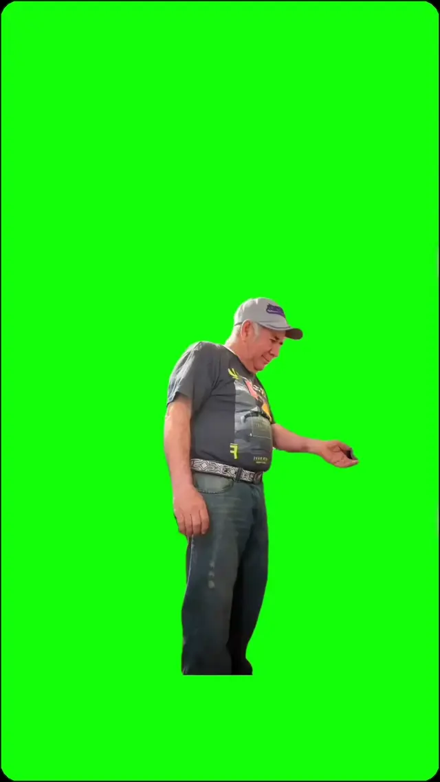 Танцующий батя на хромакее под Get Low