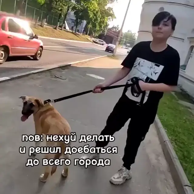 Решил доебаться до всего города