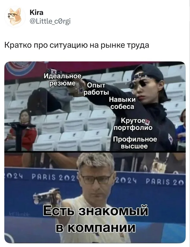 Кратко про ситуацию на рынке труда